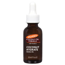 Charger l'image dans la galerie, Huile pour le visage hydratante lumineuse au monoï de noix de coco de Palmer's - 30 ml PALMER'S