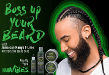 Charger l'image dans la galerie, Jamaican Mango & Lime Beard Nettoyant et revitalisant pour barbe hydratant 2-IN-1 237ml JAMAICAN MANGO & LIME