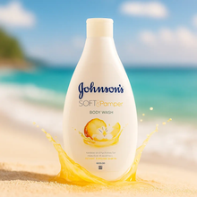 Charger l'image dans la galerie, Johnson's Soft & Pamper Gel douche Infusé d'arômes d'ananas et de lys 400 ml DOVE