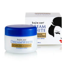 Charger l'image dans la galerie, Kojie San DREAMWHITE Crème Visage Anti-Âge avec Protection Solaire SPF30 30g KOJIE SAN