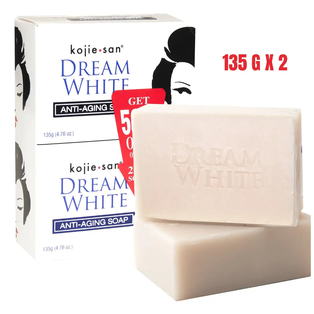 Kojie San Dream Savon Anti-Âge Blanc 135 g x 2 KOJIE SAN