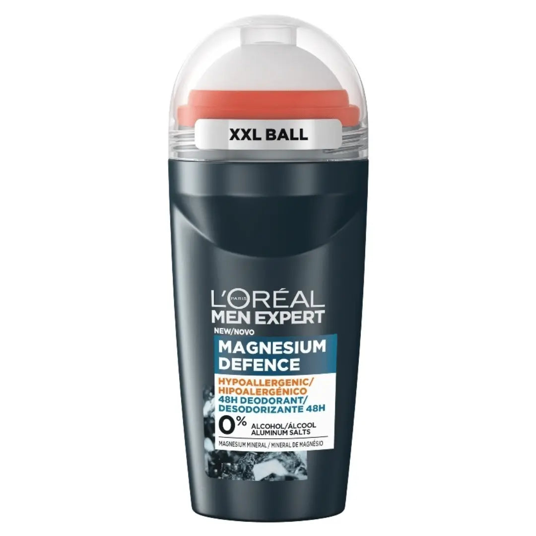 L 'Oréal Men Expert Magnesium Defence Antiperspirant 48H Roll-On, 50 ml L'oreal