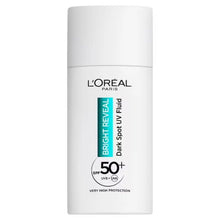 Charger l'image dans la galerie, L’Oréal Paris Bright Reveal Fluide UV Taches Brunes SPF 50+ 50ml L'OREAL