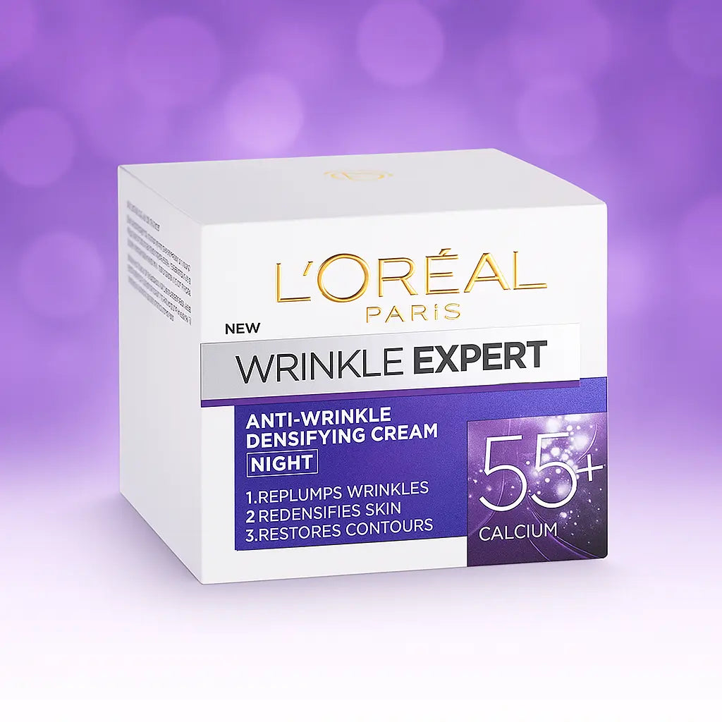 L’Oréal Paris – Wrinkle Expert 55+ Calcium – Crème de Nuit 60 ML L'OREAL