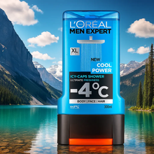 Charger l'image dans la galerie, L'oreal Men Expert Cool Power Gel Douche 300 ML L'oreal
