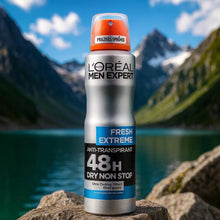 Charger l'image dans la galerie, L'oreal Men Expert Deodorant antiperspirant Ice Cool 48h 250 ml L'oreal