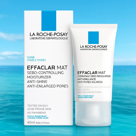 La Roche-Posay Effaclar Mat Hydratant sébo-régulateur, Anti-brillance, anti-pores dilatés LA ROCHE POSAY