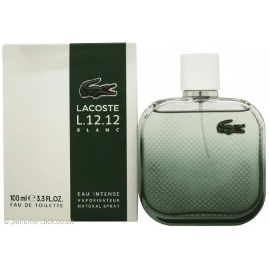 Lacoste L.12.12 Blanc Eau Intense 100ml Eau De Toilette Spray LACOSTE