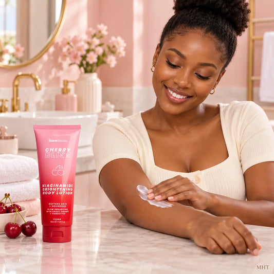 Lait Corps Illuminateur Face Facts Cherry Bliss — Niacinamide & Cerise — 150 ml