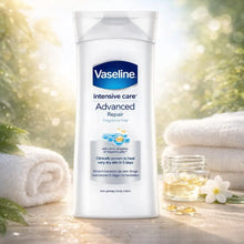 Charger l'image dans la galerie, Lait Corps Vaseline Intensive Care Réparation Avancée Sans Parfum — 400 ml