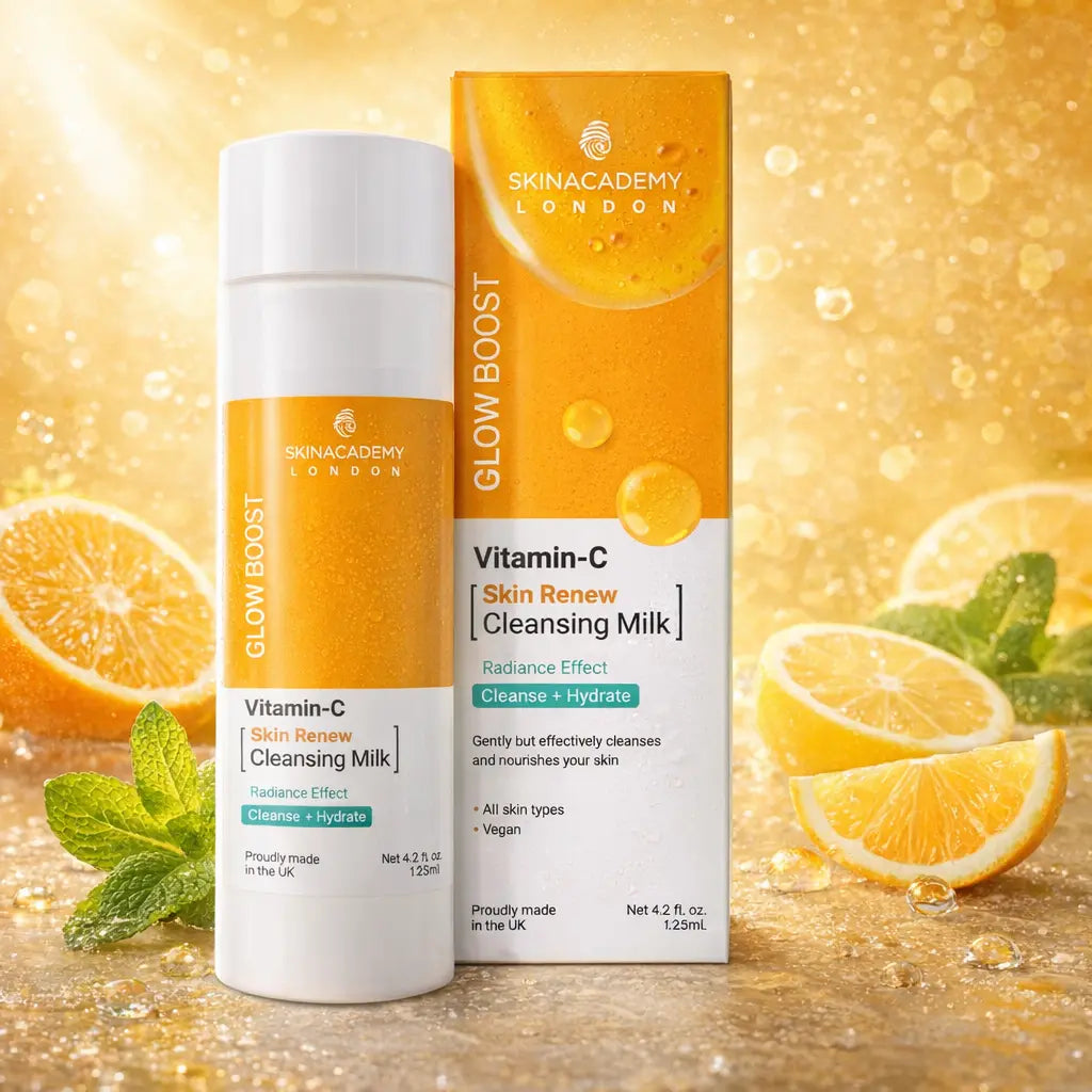 Lait Nettoyant Skin Academy Glow Boost Vitamine C — 125 ml