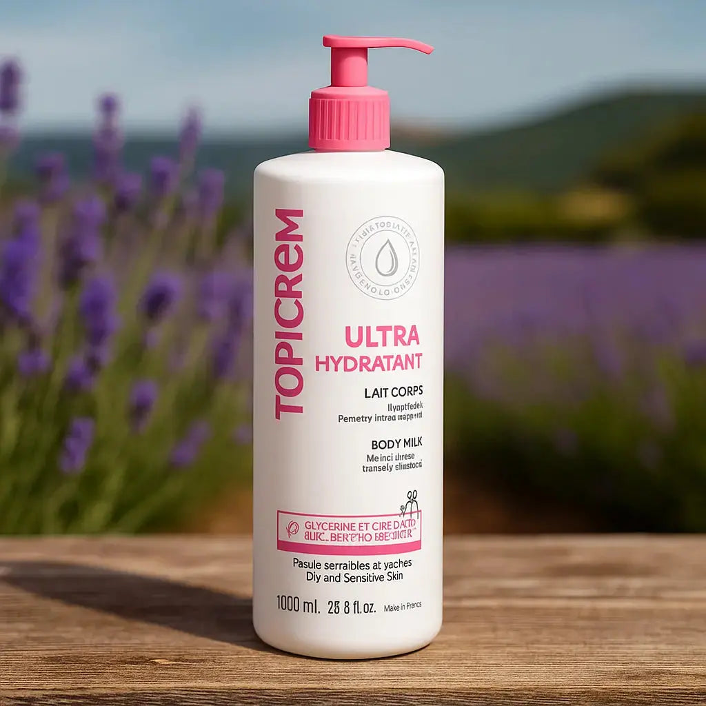 Lait corporel ultra-hydratant UH de TOPICREM 500 ML TOPICREM