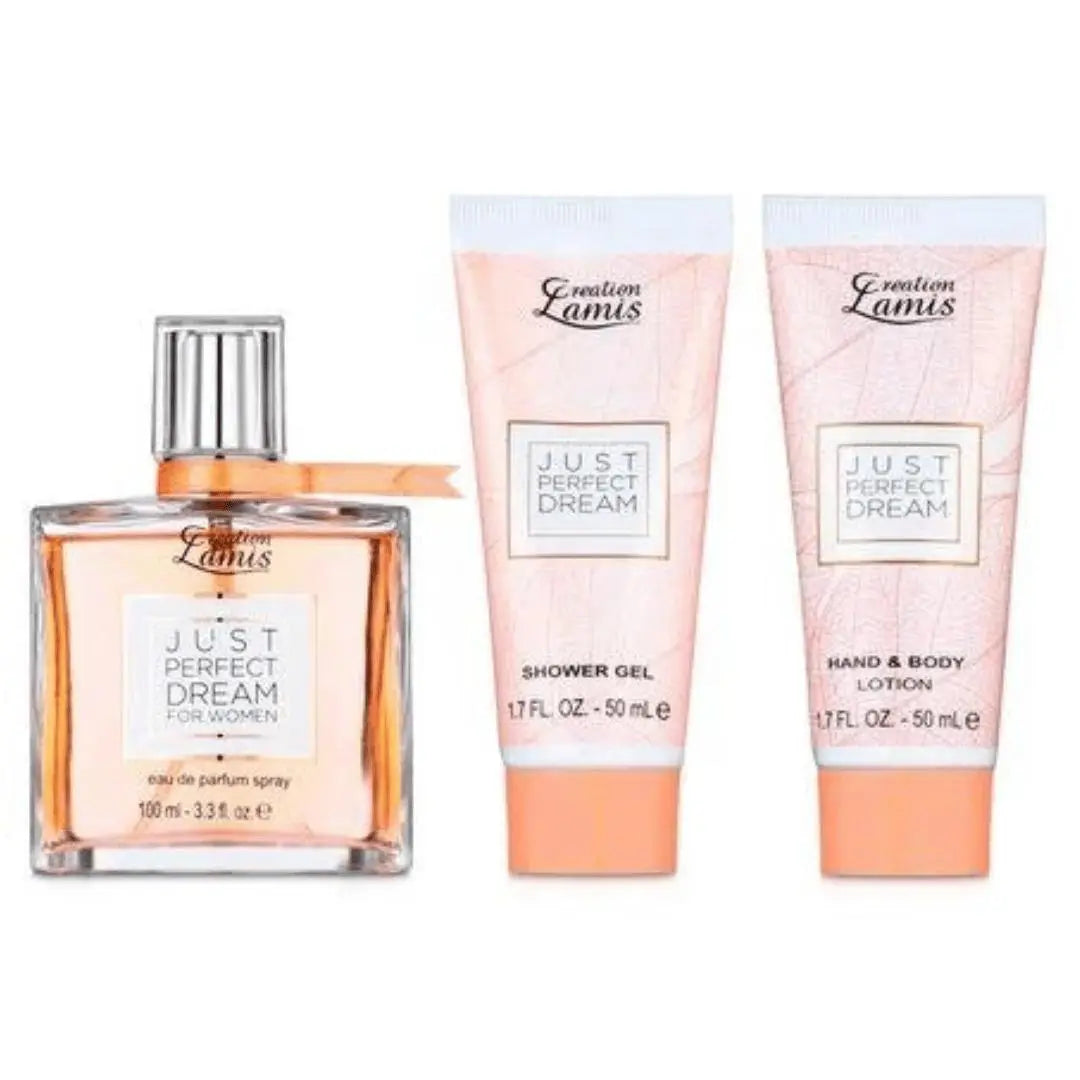 Lamis Just Perfect Dream pour dames (ensemble cadeau 3 pièces pour dames) 100ml CREATION LAMIS