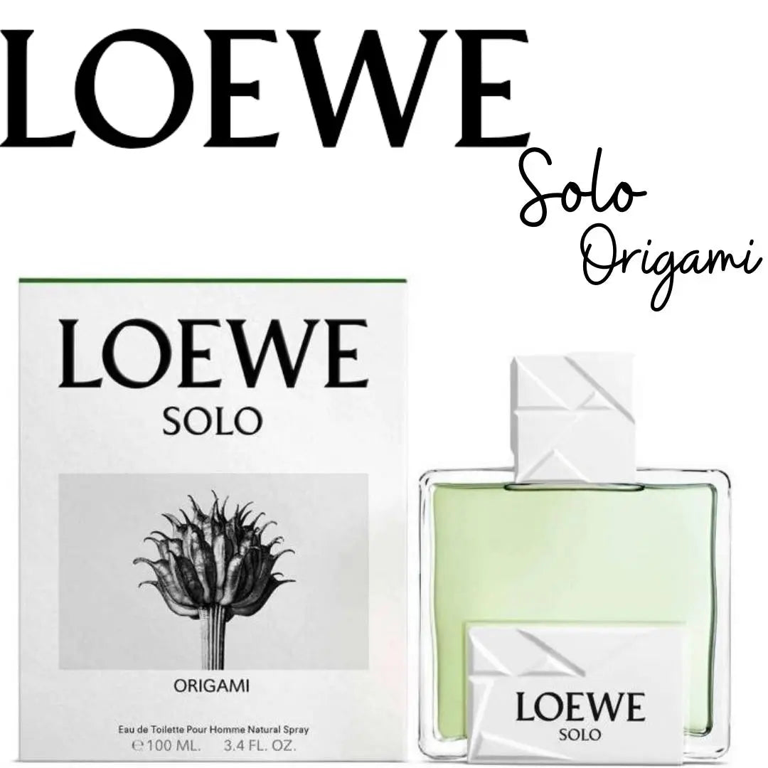 Loewe Solo Origami eau de Toilette pour homme 100Ml LOEWE