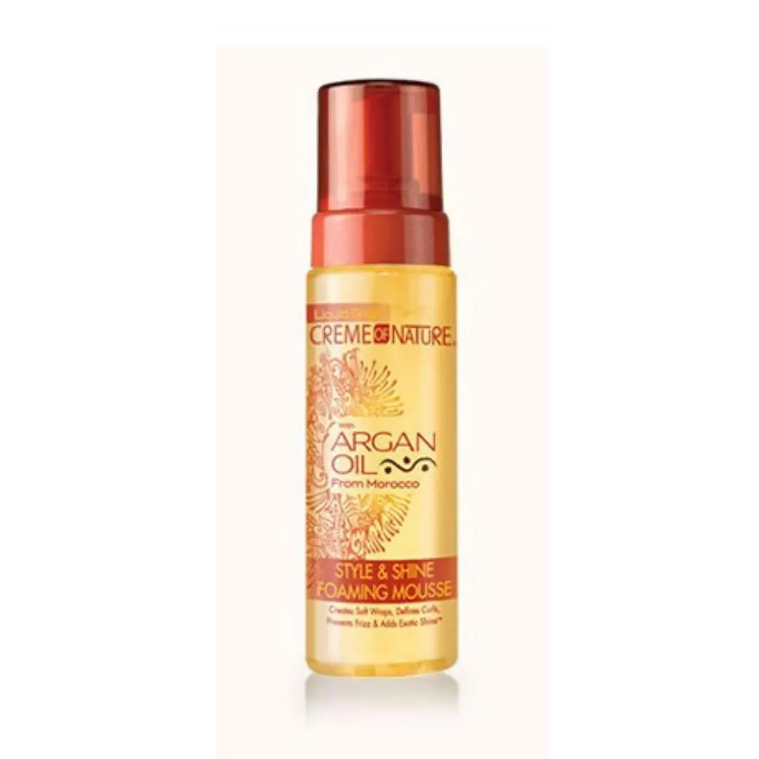 Lotion mise en plis à l'huile d'Argan (foaming wrap) 210ml CREME OF NATURE