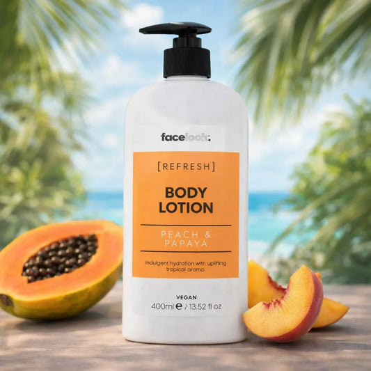 Lotion Corps Face Facts Pêche & Papaye 400 ml