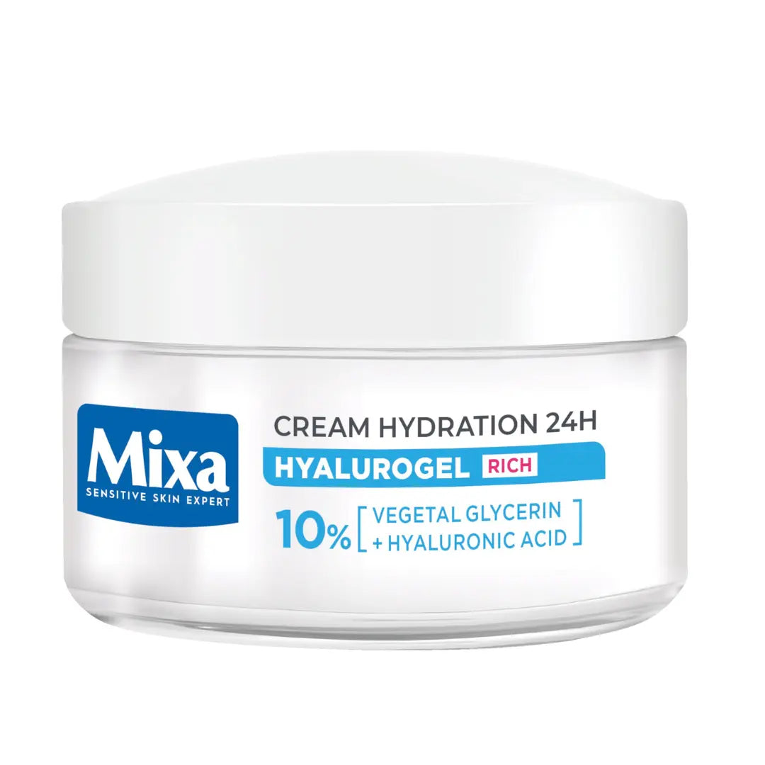 MIXA Hyalurogel Riche HYDRATANT iv Crème peau sensible déshydratée 50ml MIXA
