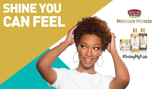 Masque capillaire detox Karité et Argile (Moisture Miracles) 340g AFRICAN PRIDE