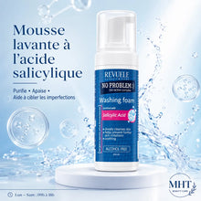Charger l'image dans la galerie, Mousse Nettoyante Revuele No Problem Acide Salicylique — 150 ml