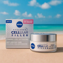 Charger l'image dans la galerie, NIVEA Cellular Filler Crème de Jour Anti-Âge Raffermissante SPF15 50 ml NIVEA