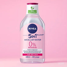 Charger l'image dans la galerie, NIVEA Eau micellaire démaquillante, peaux sèches et sensibles, 400 ml NIVEA