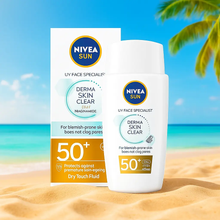 Charger l'image dans la galerie, NIVEA SUN Derma Skin Clear SPF50+ (40 ml) NIVEA