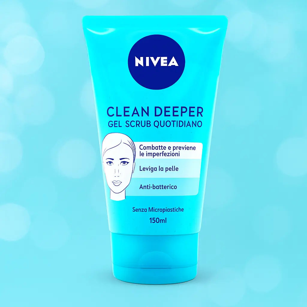 NIVEA – Daily face gel scrub for oily and impure skin 150ML NIVEA