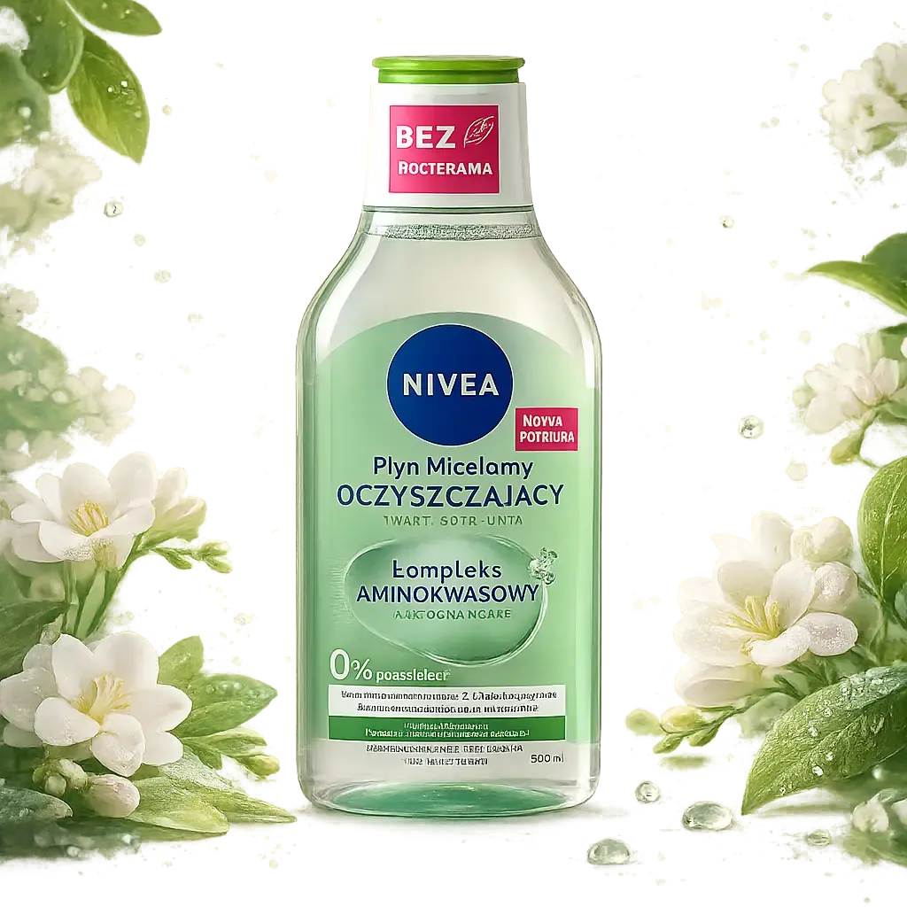NIVEA – Eau micellaire Nettoyante (Complexe d’acides aminés + Algues océaniques) 400 ML NIVEA