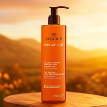 Charger l'image dans la galerie, NUXE Gel Nettoyant Ultra-Riche Visage et Corps REVE DE MIEL 400 ML NUXE