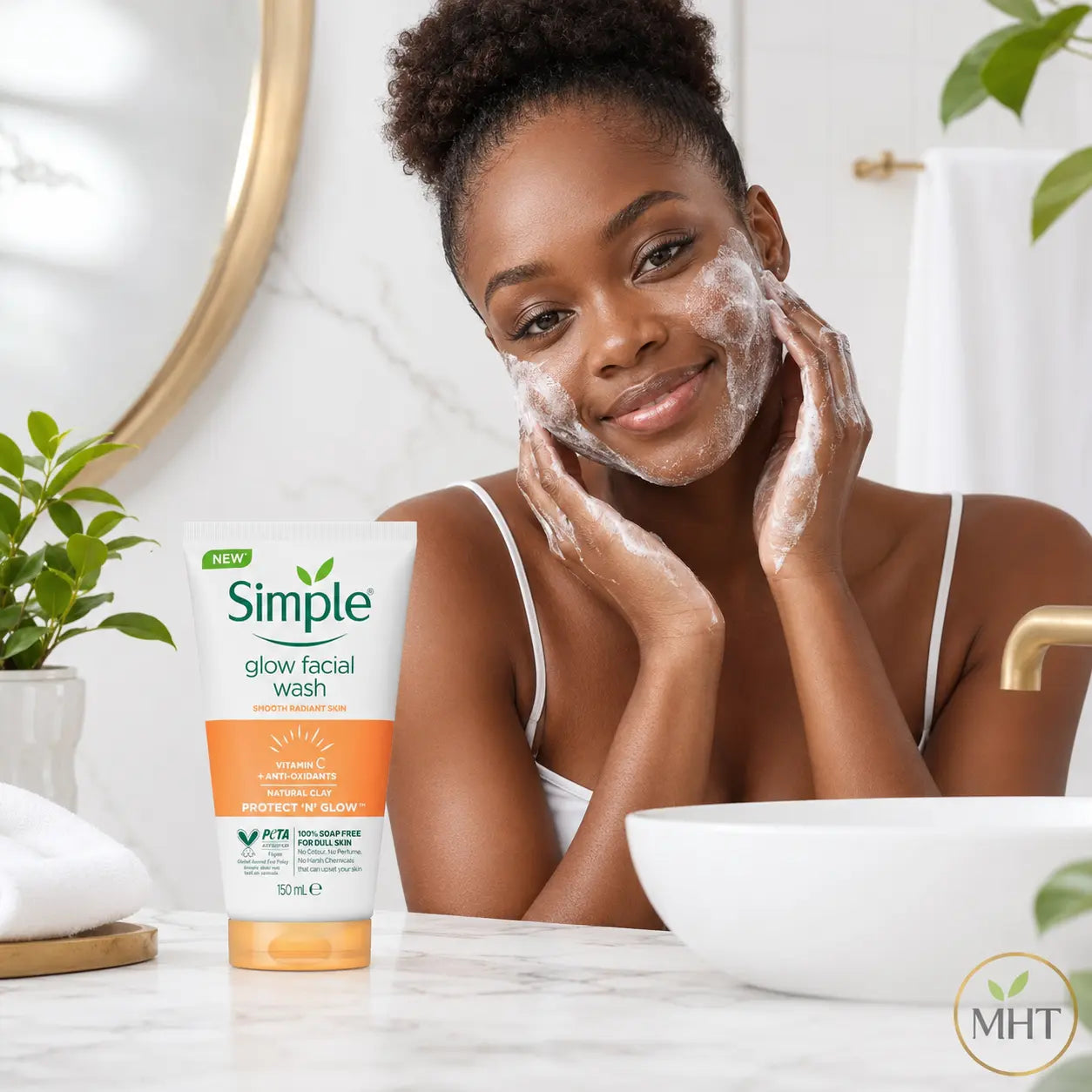 Nettoyant Visage Éclat Simple Glow Facial Wash — 150 ml
