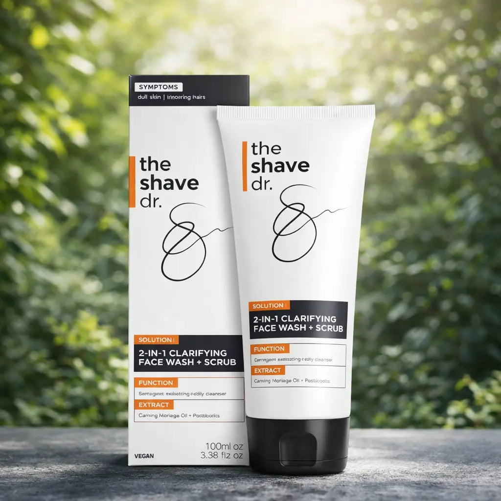 Nettoyant Exfoliant Visage 2-en-1 The Shave Dr — 100 ml
