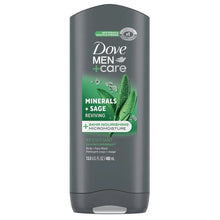 Charger l'image dans la galerie, Nettoyant corps et visage Dove Reviving Minerals & Sage avec microhydratation nourrissante 24 heures DOVE