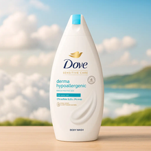 Charger l'image dans la galerie, Nettoyant pour le corps hypoallergénique sans parfum Dove Derma - 450 ml DOVE