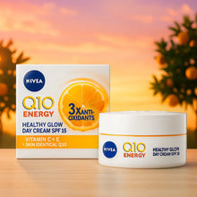 Charger l'image dans la galerie, Nivea Q10 Crème de Jour Healthy Glow SPF 15 3X Anti-oxidants 50 ML NIVEA
