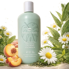 Charger l'image dans la galerie, Nettoyant Visage Apaisant Nurtured by Nature Pêche & Thé Vert — 500 ml