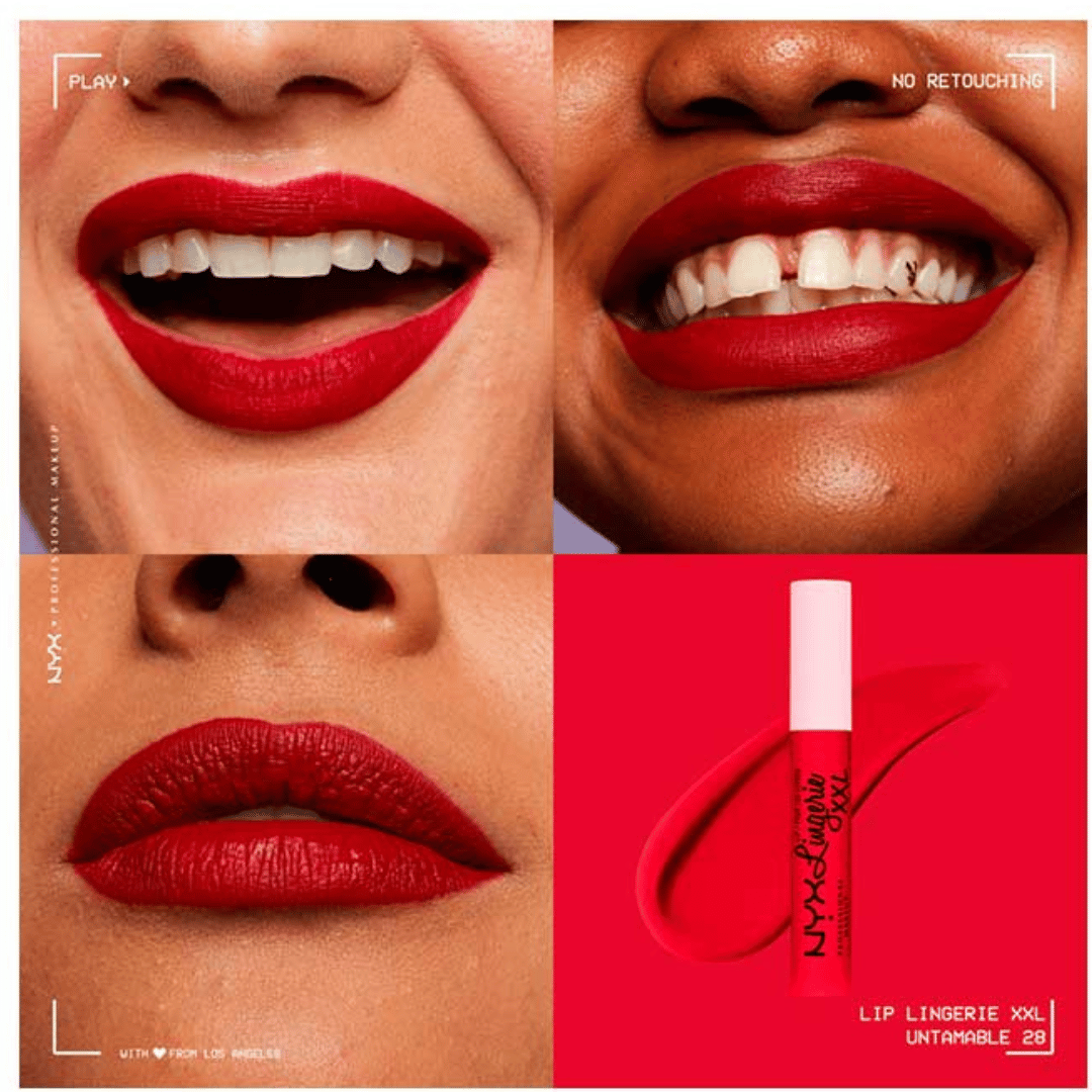 Nyx Professional Makeup LIP LINGERIE XXL - Encre à lèvres Untamable NYX