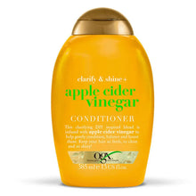 Charger l'image dans la galerie, OGX Après-shampooing clarifiant au vinaigre de cidre de pomme Clarify & Shine+ 385 ml OGX
