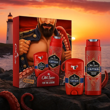 Charger l'image dans la galerie, Old Spice Captain Coffret cadeau déodorant et gel douche OLD SPICE