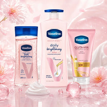 Charger l'image dans la galerie, Pack Routine Vaseline Éclat 24h — Lait Even Tone 600 ml + Gel-Huile Bright + Lotion Gluta-Hya
