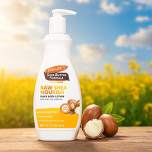 Charger l'image dans la galerie, Palmer's Formule au beurre de karité Raw Shea Nourish Body Lotion - 400ml PALMER'S