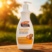 Charger l'image dans la galerie, Palmer's Formule au beurre de karité Raw Shea Nourish Body Lotion - 400ml PALMER'S