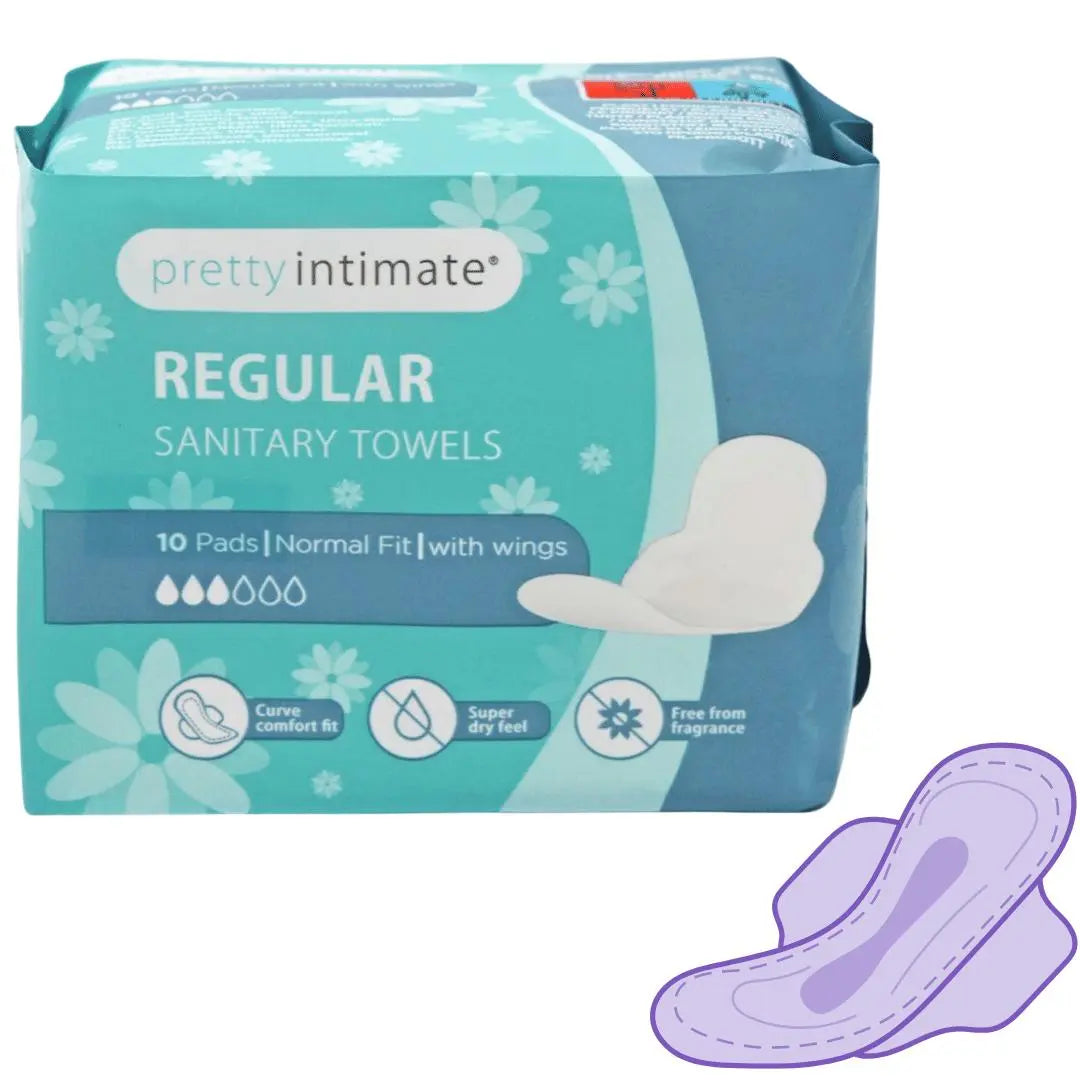 Pretty 10 Serviettes Hygiéniques - Normales PRETTY