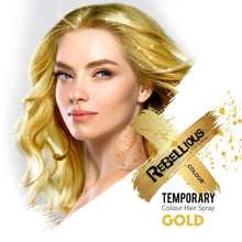 Charger l'image dans la galerie, Rebellious Spray Couleur Temporaire Gold 125ml Rebellious