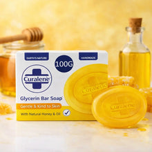 Charger l'image dans la galerie, Savon Glycérine Curalene au Miel et aux Huiles Naturelles 2X100G