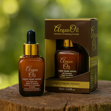 Charger l'image dans la galerie, Sérum réparateur nuit à l'huile d'argan 50 ml ARGAN OIL