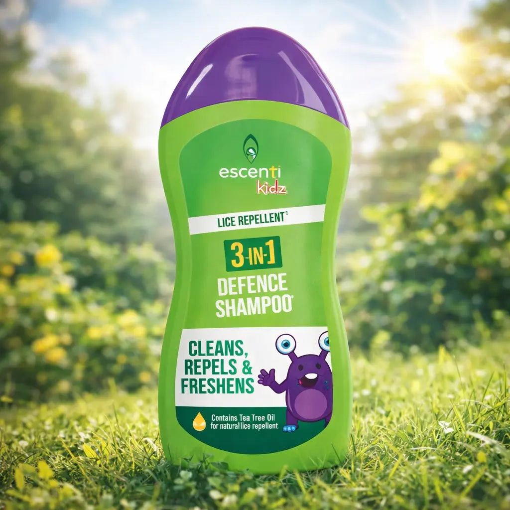 Shampooing Anti-Poux 3-en-1 Escenti Kids — 300 ml