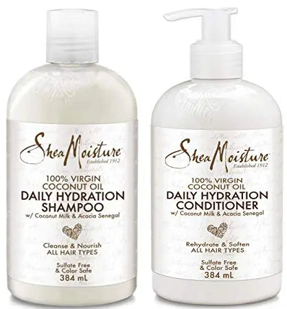 Shampooing et demelant sheamoisture Daily SHEA MOISTURE