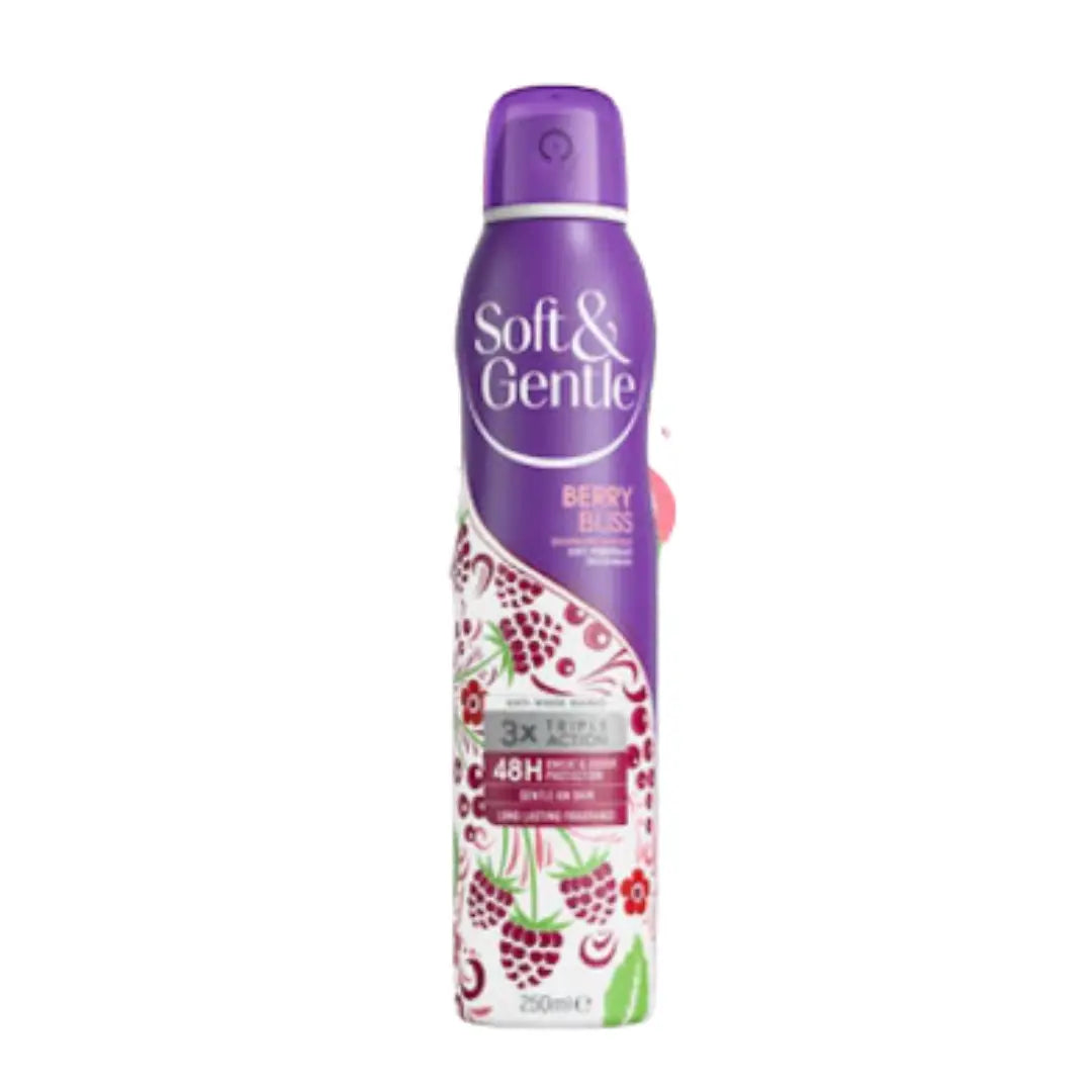 Soft & Gentle Déodorant Anti-Transpirant Berry Bliss 250 ml SOFT & GENTLE
