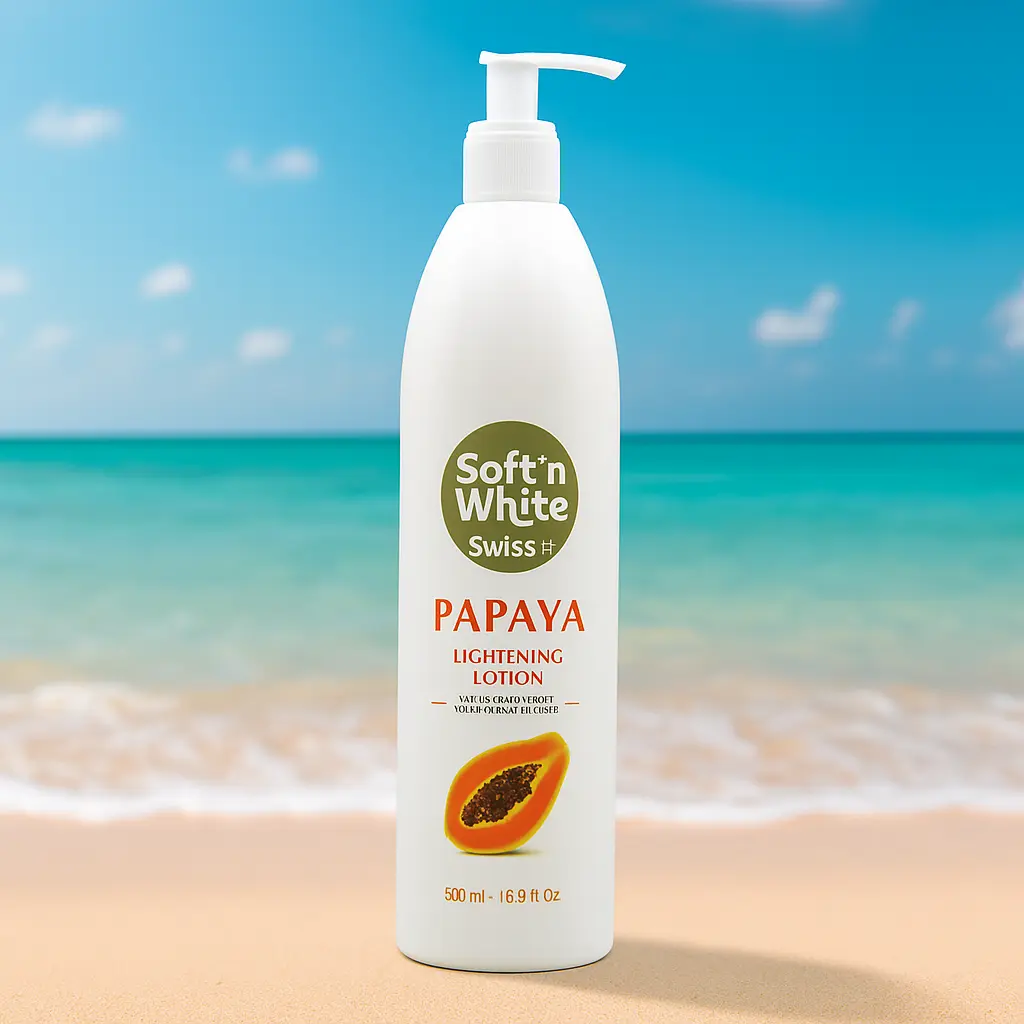 Soft n White Swiss Papaye Lotion Clarifiant 500 ml SWISS SOFT'N WHITE