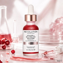 Charger l'image dans la galerie, Solution Peeling Exfoliante Revolution Skincare 30 % AHA + BHA — 30 ml